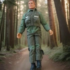 Vtg GI Joe Ace US Air Force 1992 12" Hasbro Action Figure. In great condition.
