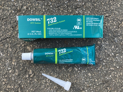 Pack of 3 Dowsil 732 Multi-Purpose RTV Sealant