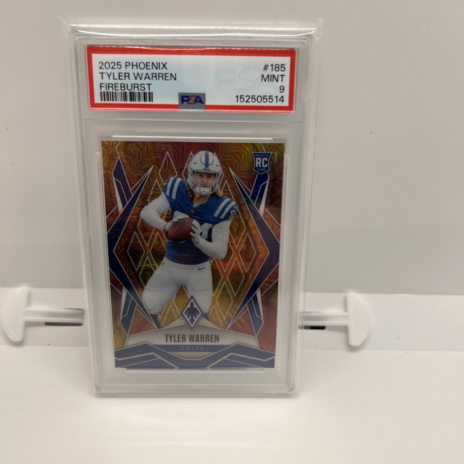 Tyler Warren Panini Phoenix #185 Fireburst