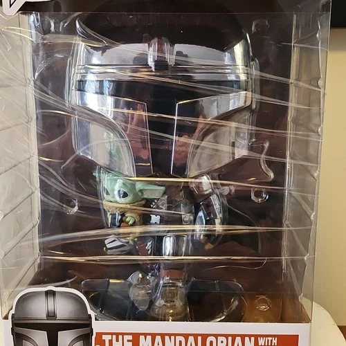 NEW & WRAPPED! Funko Pop! JUMBO Star Wars The Mandalorian with The Child #380