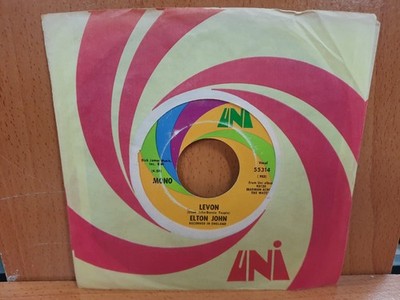 45 / Elton John / 1971 / Levon / Goodbye