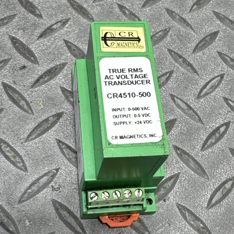 Transductor de voltaje de CA True Rms CR4510-500 E-10 Magnetics Foto 4 de 4