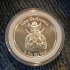 1 oz .999 Silver Texas Lone Star Guns Up American 2nd Amendment 2 1/2 Oz Section