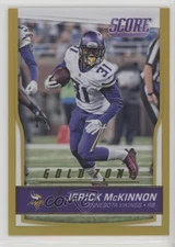 2016 Score Jumbo Gold Zone /99 Jerick McKinnon #181