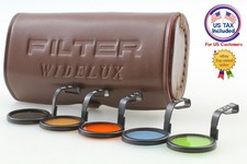 [Almost MINT] Panon Widelux F7 / F8 5pcs Filter Set Panoramic Camera From JAPAN