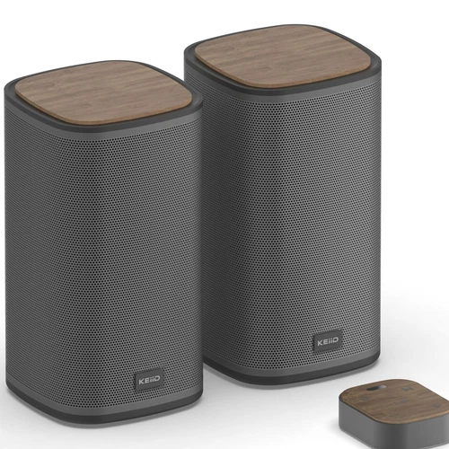 Bluetooth Computer Speakers with Wireless Touch Control Pod for PC Laptop/Des...