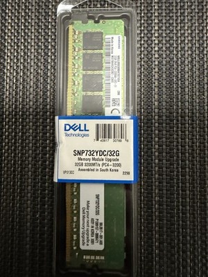 Dell 32GB DDR4 3200MHz Memory Module (SNP732YDC/32G)