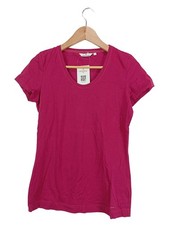 T-shirt donna Tom Tailor basic rosa taglia S manica corta cotone