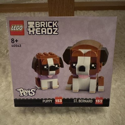 LEGO  Pets Nr. 152 + 153 BrickHeadz 40543 Bernhardiner - NEU & OVP -