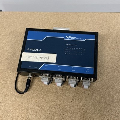 1PC NEW MOXA NPORT 5650-8-DTL Serial Device Server