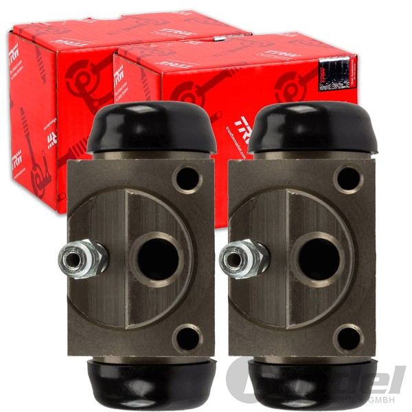 2X TRW Radbremszylinder 19,05Mm Passend FüR Ford Fiesta Fusion KA Puma Street-image