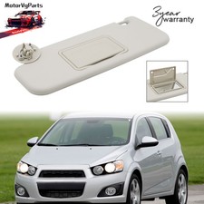 Sun Visor Gray Left Driver Side For CHEVROLET Sonic 2012-2022 Spark 2011-2022