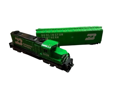#ad Tyco HO GP20 Diesel Locomotive Tender Burlington Northern #5628 MISSING Rails $23.95