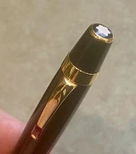 Genuine MONTBLANC Et Noir Boheme Ballpoint Pen in Rouge