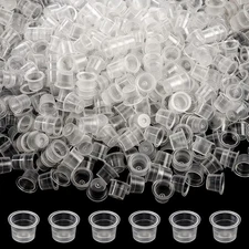 1000pcs 15mm Tattoo Ink Caps Disposable Cups Permanent Makeup Supplies Large