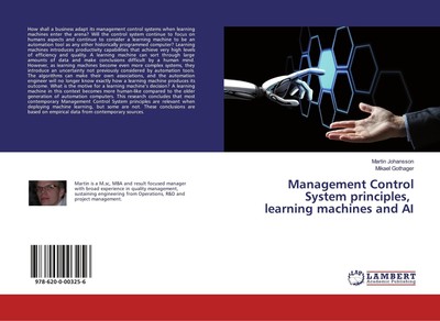 Management Control System principles, learning machines and AI | Englisch | Buch