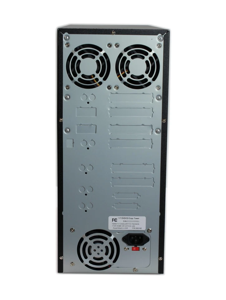 Aleratec 1:7 DVD/CD Copy Tower Duplicator DVD RW (R DL)  DVD-RAM X 260182 - Image 4 of 4