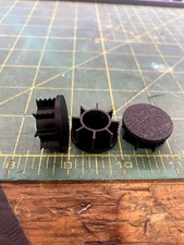 Metro Shelving Post Caps – Black Plastic End Caps for Wire Rack Posts (Set of 4)