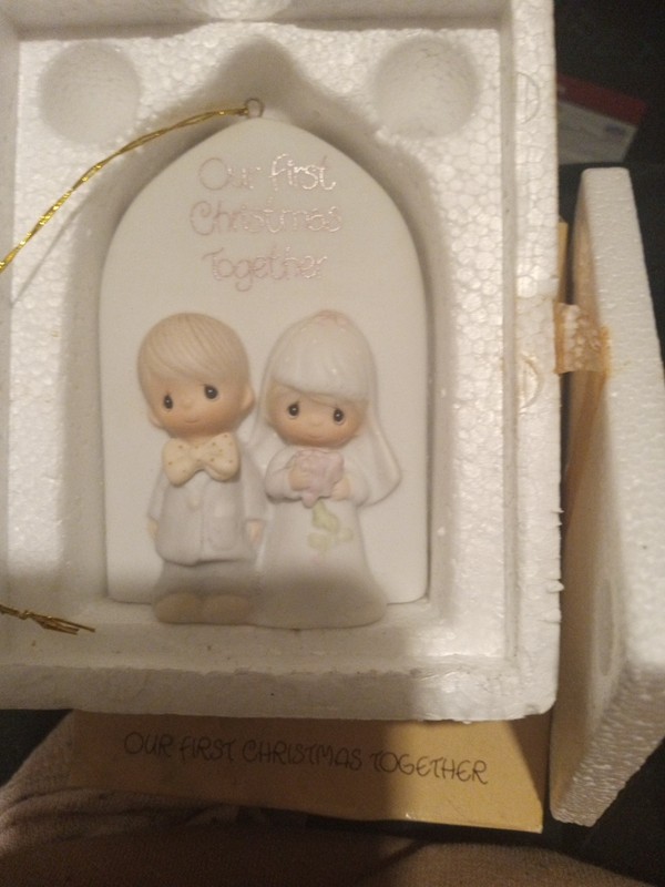 Prescious Moments Ornament "Our First Christmas Together"