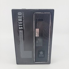 VTG General Electric Stereo Cassette Portable Player Battery Operated 3-5415A