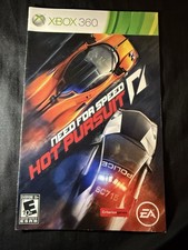 Need For Speed Hot Pursuit Microsoft Xbox 360 MANUAL ONLY No Game 