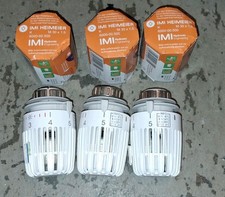 Heimeier Thermostatköpfe Typ K top  Zustand !!! 3x Stück gebraucht 