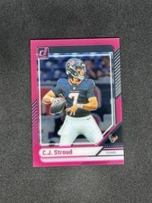 2024 Panini Clearly Donruss CJ Stroud #23 PINK
