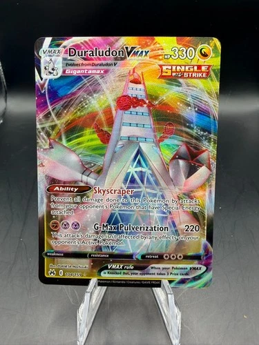 TCG POKEMON DURALUDON VMAX 104/159 HOLO CROWN ZENITH