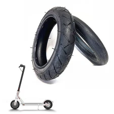 8x1 50 Inner Tube and Tire Pair for Kids' Trikes and Strollers Lightweight and