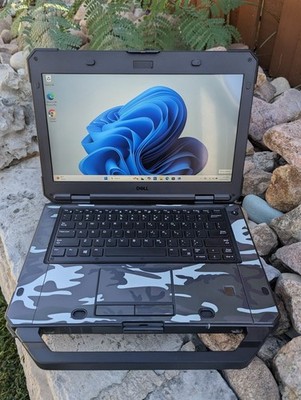 Dell Latitude 14 Rugged 5420 Laptop  i7-8650U 32GB 512 SSD TOUCH 4G WEBCAM CAMO