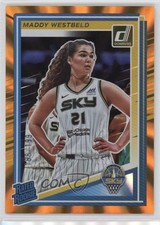 2025 Panini Donruss WNBA Rated Orange Laser 188/199 Maddy Westbeld Rookie RC 9et