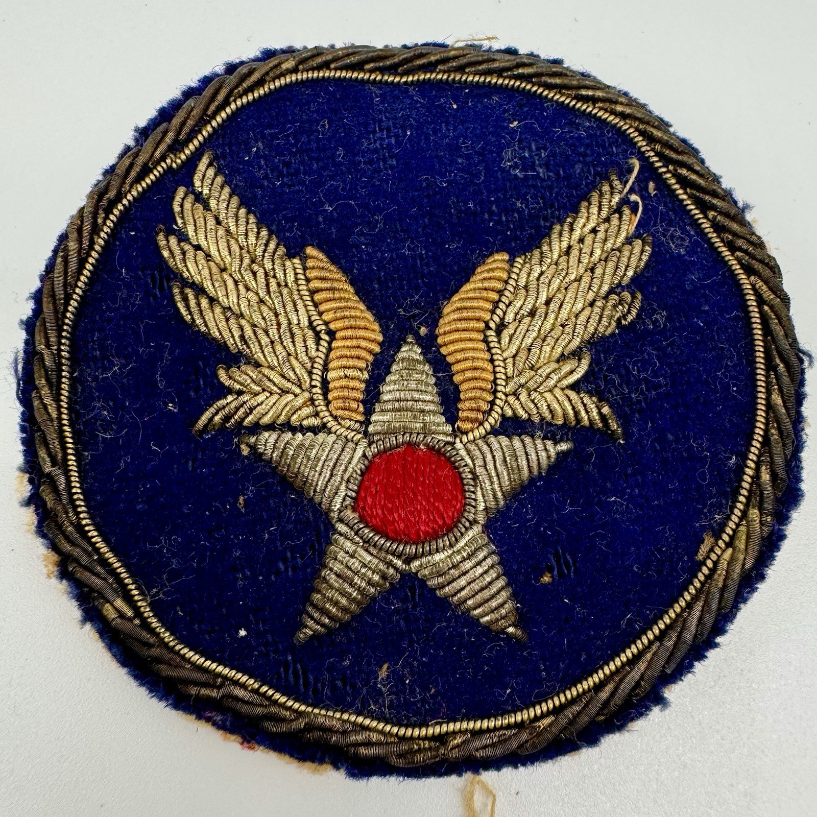 WWII Flying Tigers 14th AF Hand-Painted Leather Patches • Theater-Made Authentic