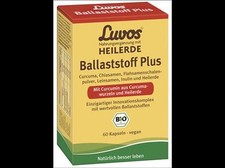Luvos Nahrungsergänzung mit Heilerde  Luvos Ballaststoff Plus Kapseln 60St