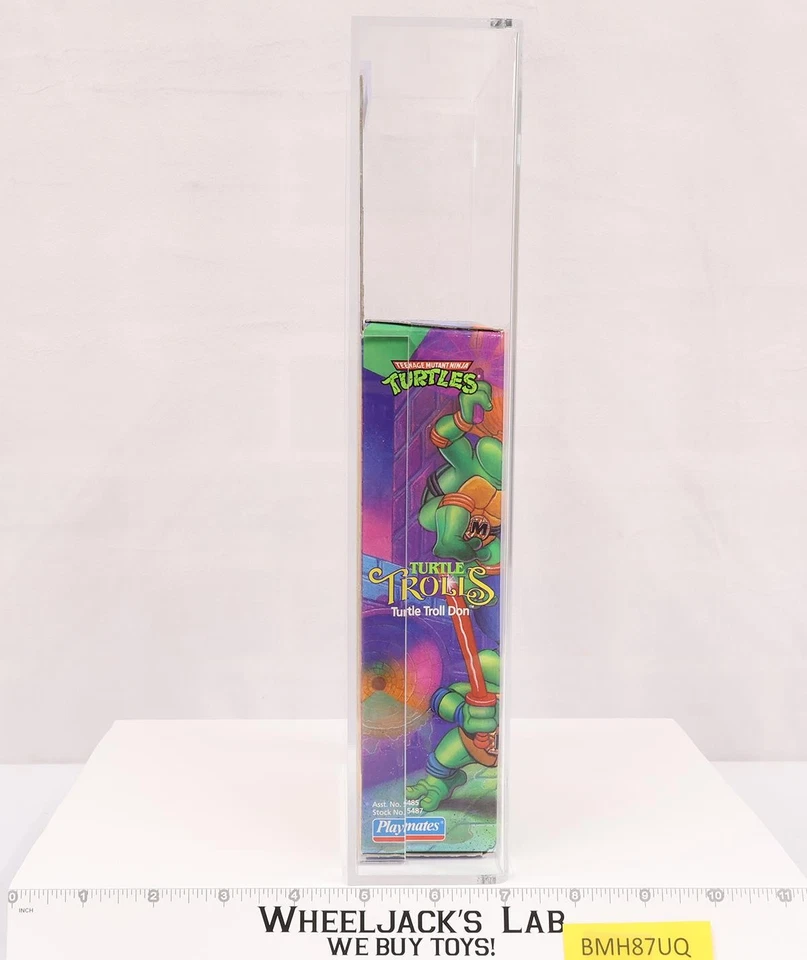 Tortuga Troll Don AFA GRADO 75 70/80/90 TMNT 1993 Playmates NUEVO SELLADO Foto 3 de 4