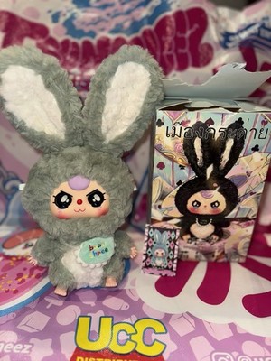 BB3 Lily Rabbit Town V1 Plush Confirmed Green Bunny w/ Rare Liquid