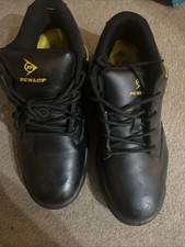 Image of Dunlop Dakota Steel Toe Cap Safety Boots Black, UK Size 8.5, US Size 9.5
