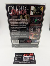 Sega Saturn Creature Shock Special Edition CIB Tested Working