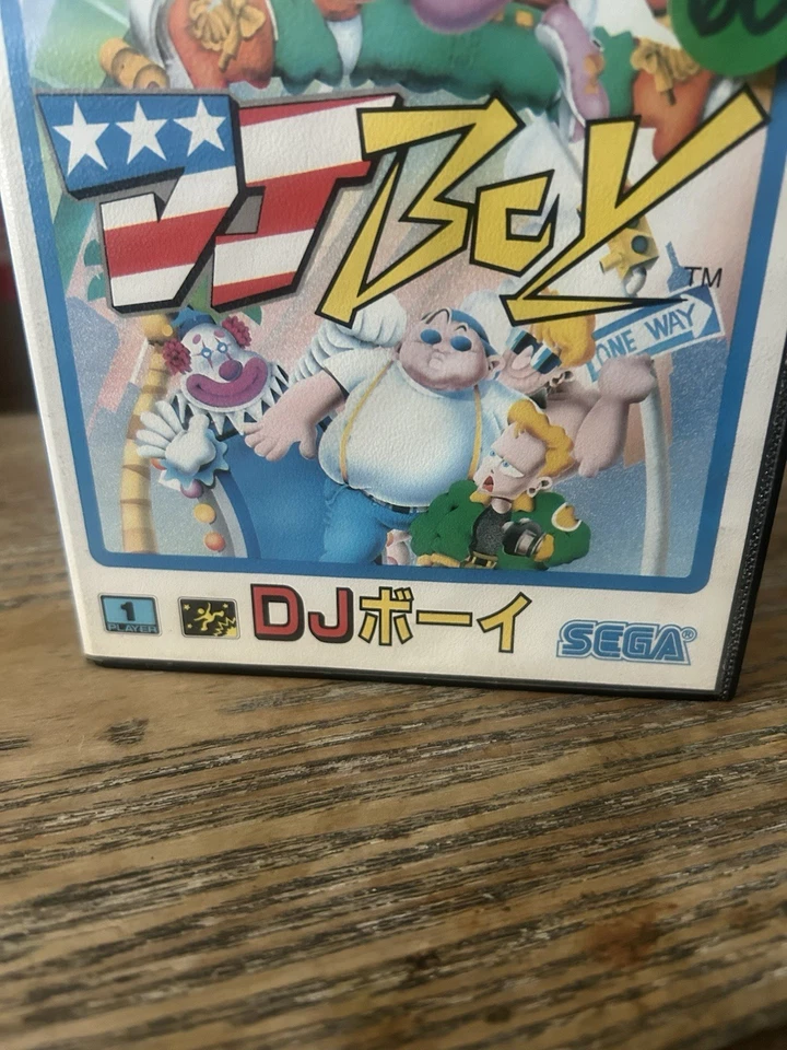DJ Boy/ DJ Kids SEGA MEGA DRIVE Genesis Complete W/Manual Japan Import Tested - Image 2 of 4