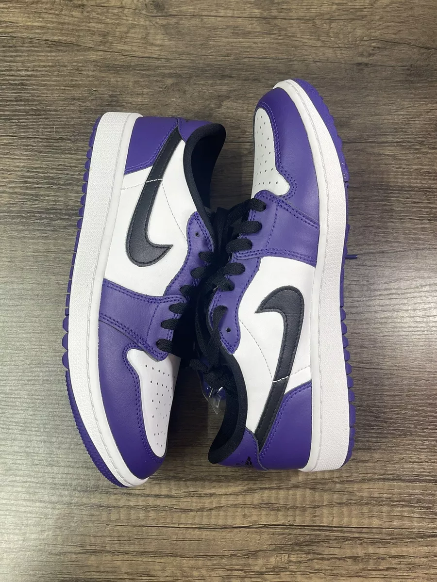Nike Air Jordan 1 Low Golf “Court Purple” (DD9315-105) Mens Size 14