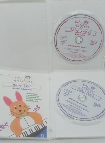 Disney Baby Einstein DVD di apprendimento lotto di 3 per 0-3 anni - Foto 3 di 4