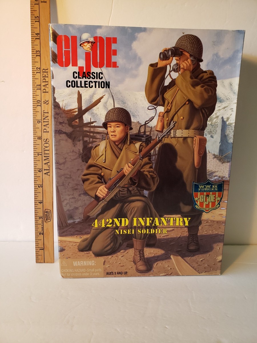 GI Joe Hasbro CLASSIC COLLECTION 1:6 Scale WWII 442ND INFANTRY