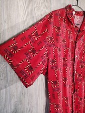 VTG Angels Flight Mcm Mens Button Up Made In The USA 100% Cotton Rockabilly L XL