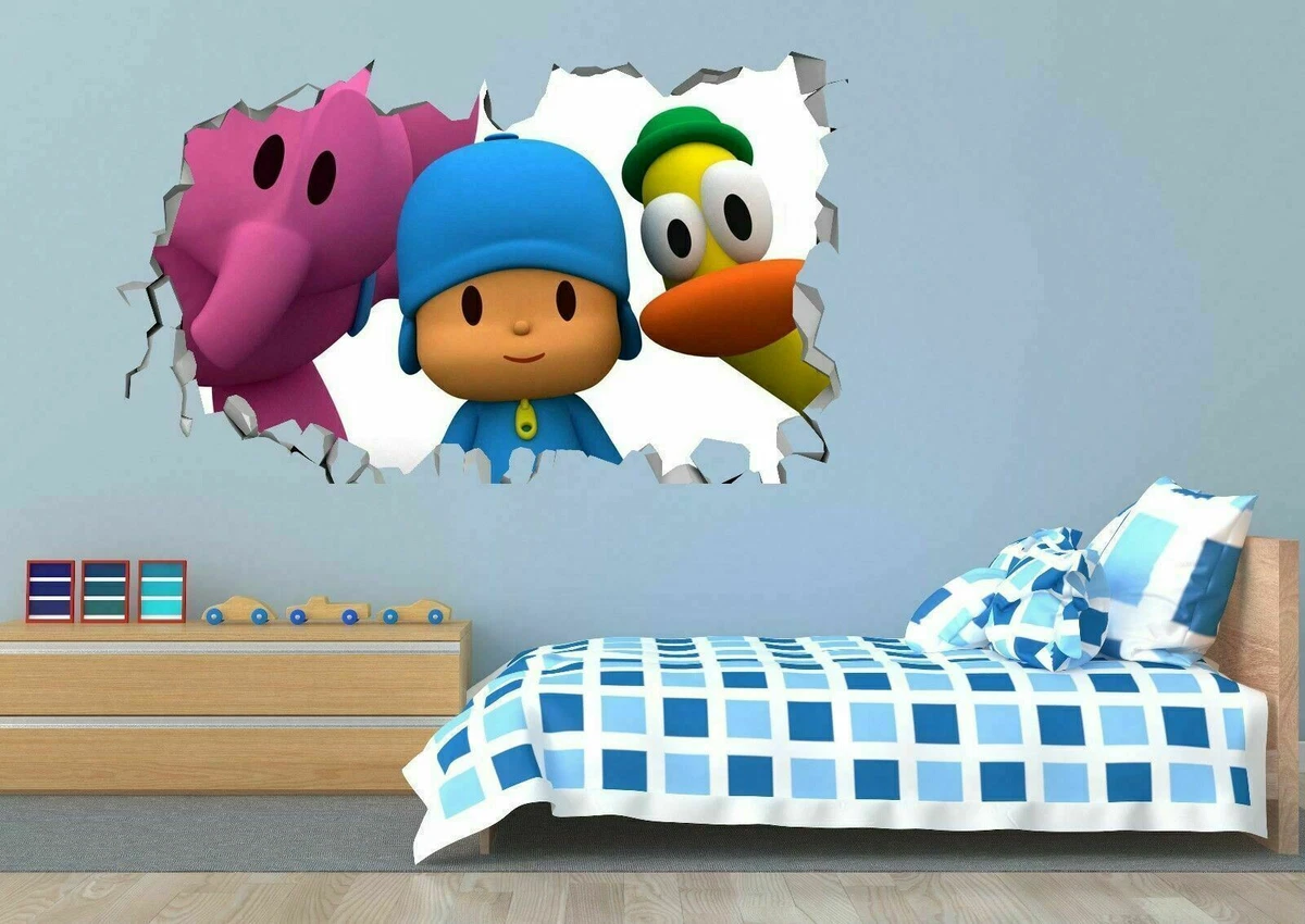 Drawings To Paint & Colour Pocoyo - Print Design 018