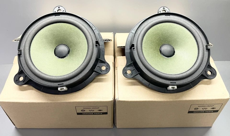Ensemble haut-parleurs de porte avant d'origine Nissan GT-R R35 OEM Standard ... - Photo 1/3