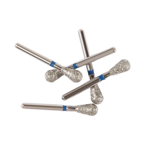 5 pcs Zahnarzt Diamant Bohrer Schleif Fräs Präparation Dental High speed Turbine - Bild 551 von 757