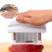 Hot Sale Kitchen Tool Stainless Steel Blade Port Beef Meat Tenderizer 48 Needles