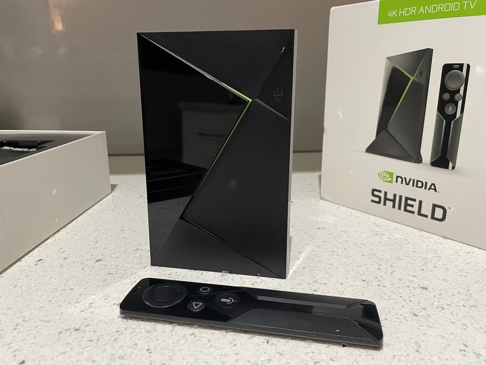 Dvidia Shield NVIDIA Shield Android TV 4K Streaming Media Player WiFi Bluetooth with ...
