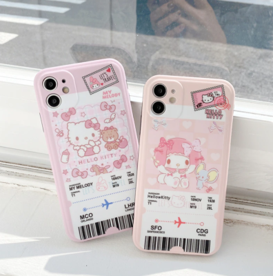 Cute Kawaii Japanese Phone Case Harajuku Anime Sanrio My Melody Hello Kitty  Kpop | eBay