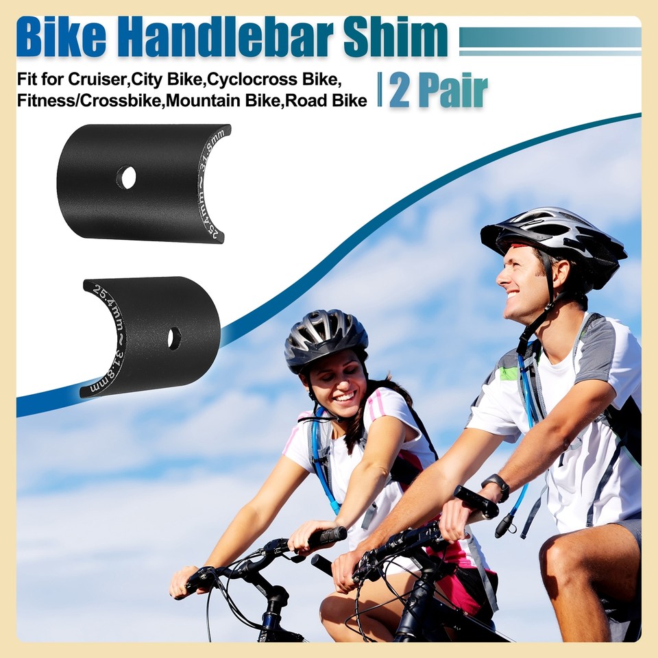Bike Handlebar Shim 25.4 to 31.8mm Shims Bicycle Hand Universal Item of ...