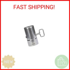 FIREHIKING Stove Pipe with Damper 2.36 inch Control Stainless Steel Chimney Pipe